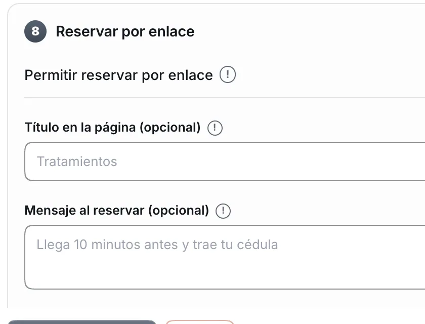 Pantalla «Herramientas». Señalado con el número 5: el título de la página.