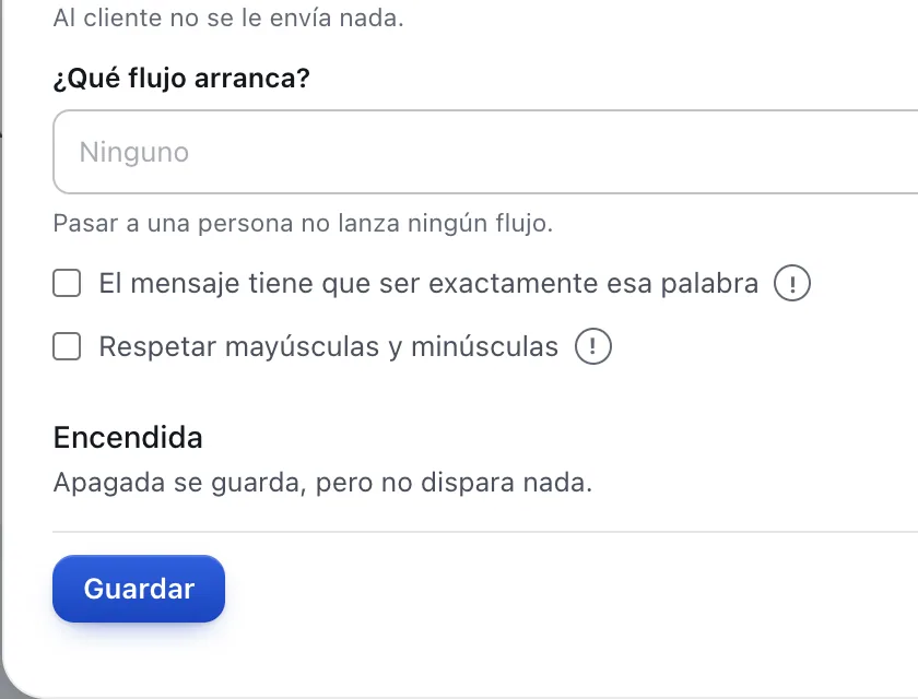 Ventana «Nueva palabra clave». Señalado con el número 6: el botón «Guardar».