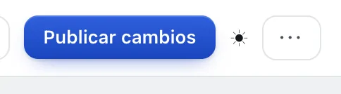 Pantalla «Editor de flujos». Señalado con el número 5: el menú del flujo.